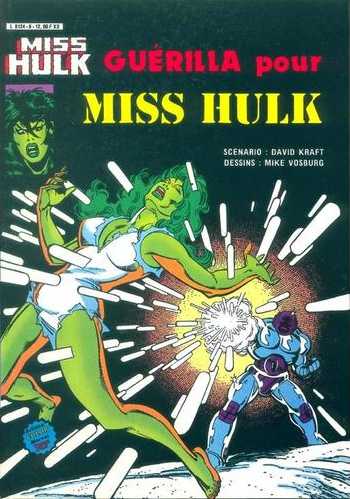 Scan de la Couverture Miss Hulk n 8